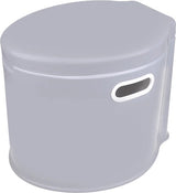 Proplus Draagbaar toilet 7 liter zithoogte 37 cm grijs