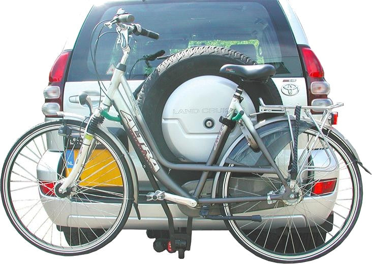 Transporteur de vélos Klick Fast II avec support de plaque d'immatriculation 2 vélos