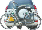 Transporteur de vélos Klick Fast II avec support de plaque d'immatriculation 2 vélos
