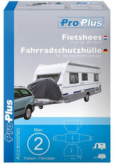 Proplus Fahrradabdeckung XL - Dunkelgrau, Wasser -Repellent Polyester, 187x103x125 cm