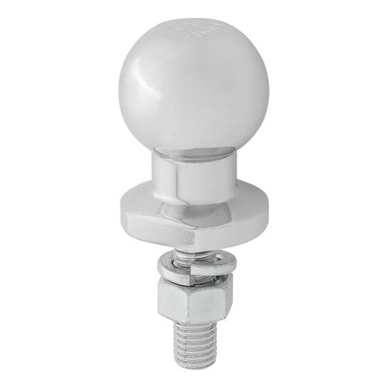 Proplus towbar sfera da 50 mm in acciaio dritto m16 x 55 mm argento