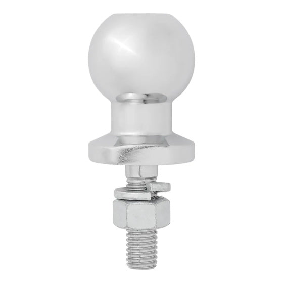 Proplus towbar sfera da 50 mm in acciaio dritto m16 x 55 mm argento