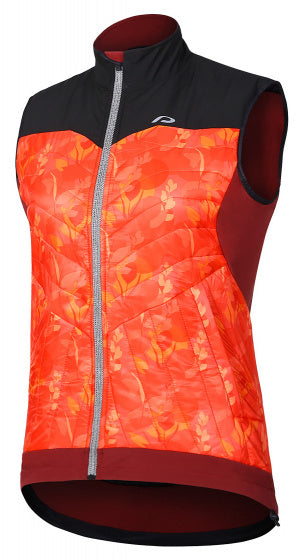 Protectora Bodywarmer pájaro p de pájaros P Polyester Red Mt 46