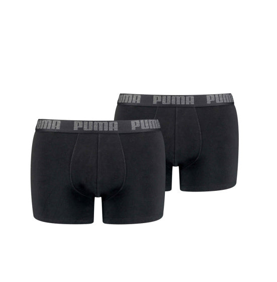 Puma Basic Boxer Short Men (pacchetto di 2) Black Size M