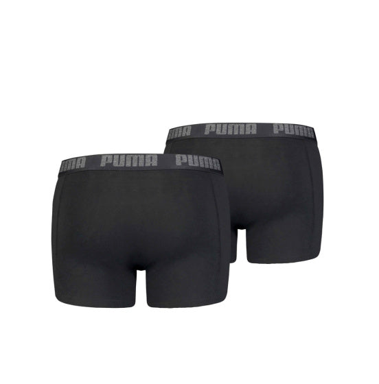 Puma Basic Boxer Short Men (pacchetto di 2) Black Size M
