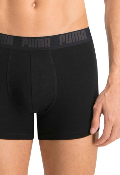 Puma Basic Boxer Short Men (pacchetto di 2) Black Size M