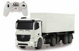Jamara RC Mercedes-Benz Arocs Container Camion 2.4 Ghz wäiss 1:20