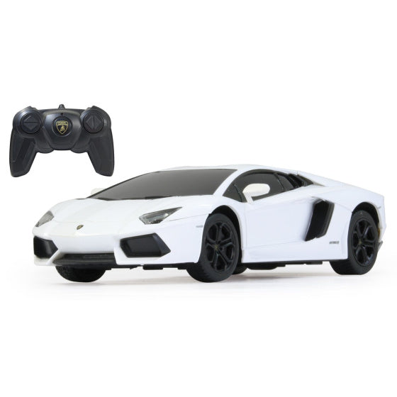 Rastar RC Aventador Boys 27 MHz 1:24 Bianco