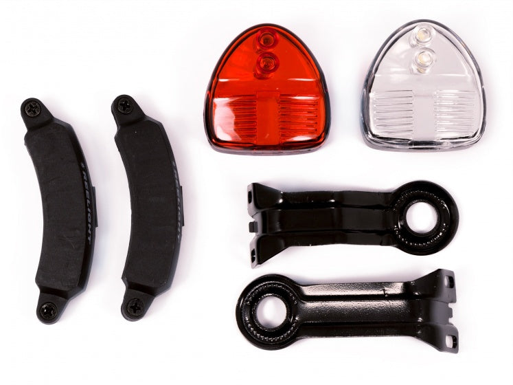 Éclairage à refoulement Set SL150 FALLAGE LUMIÈRE DYNAMO NOIR