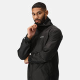 Giacca di regatta III Giacca esterna impermeabile Black Size M