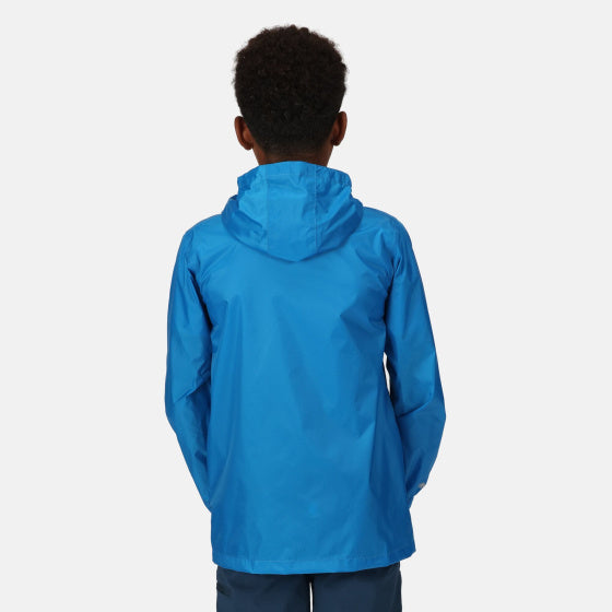Regatta Pack It III regenjas jongens blauw maat 15-16 jaar