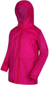 Regatta Pack It III Raincoat Girls Růžová velikost 11-12 let