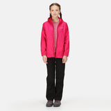 Regatta Pack It III Raincoat Girls Růžová velikost 11-12 let