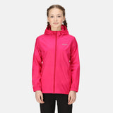 Regatta Pack It III Raincoat Girls Růžová velikost 11-12 let