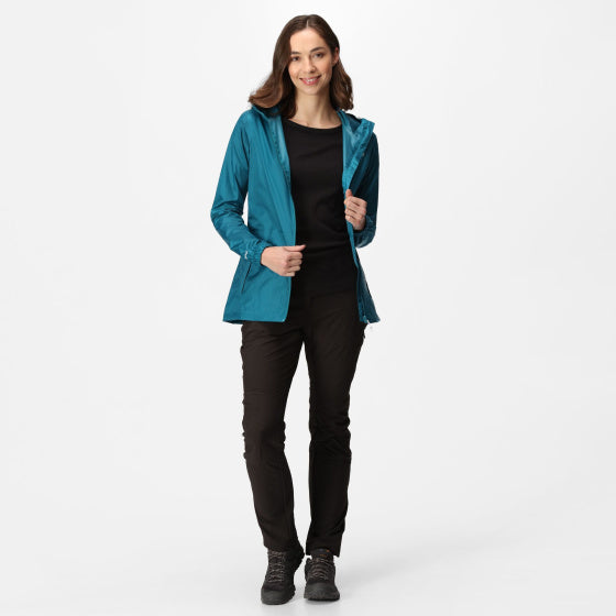 Regatta Pack It III Shell Jacket Ladies Blue Size XL