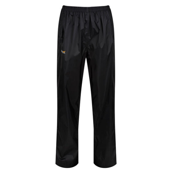Regatta pack it o pioggia pantaloni signore di taglia nera m