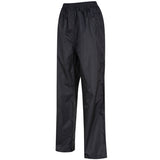 Regatta pack it o pioggia pantaloni signore di taglia nera m