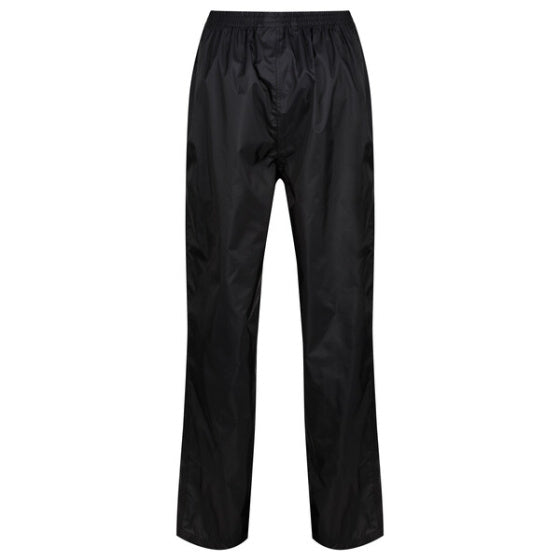 Regatta pack it o pioggia pantaloni signore di taglia nera m