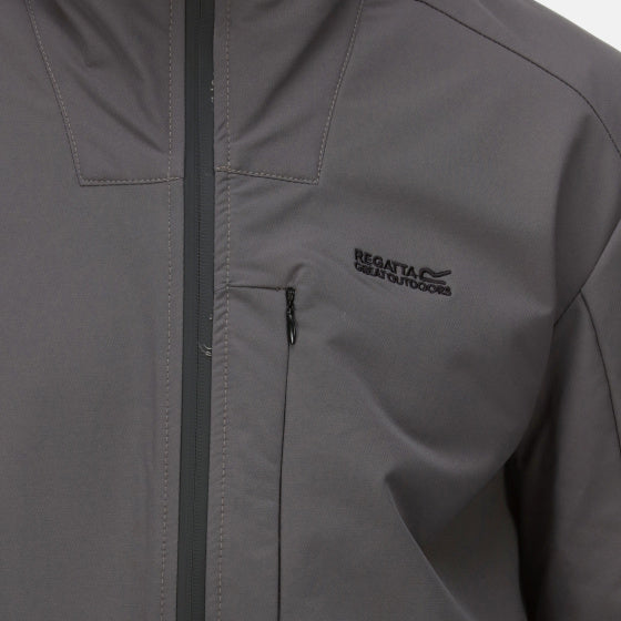 Regatta Overmoor softshell jacket Men Dark gray size S