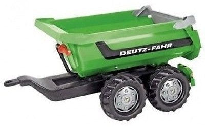 Rolly Toys Trailer Rollyhalpipe Deutz-Fahr 89 x 45 cm vert