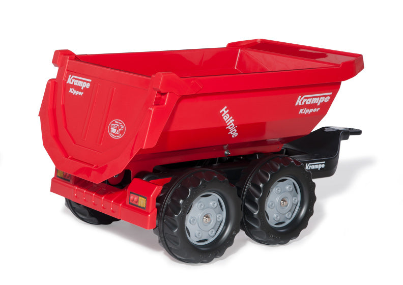 Rolly Toys Trailer Rollyhalfipe 89 x 43 x 45 cm rdeča