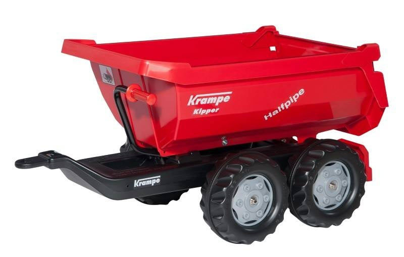 Rolly Toys Trailer Rollyhalfipe 89 x 43 x 45 cm rdeča