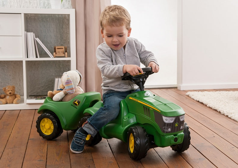 Rolly Toys Walking Tractor Rollyminitrac John Deere Junior Green