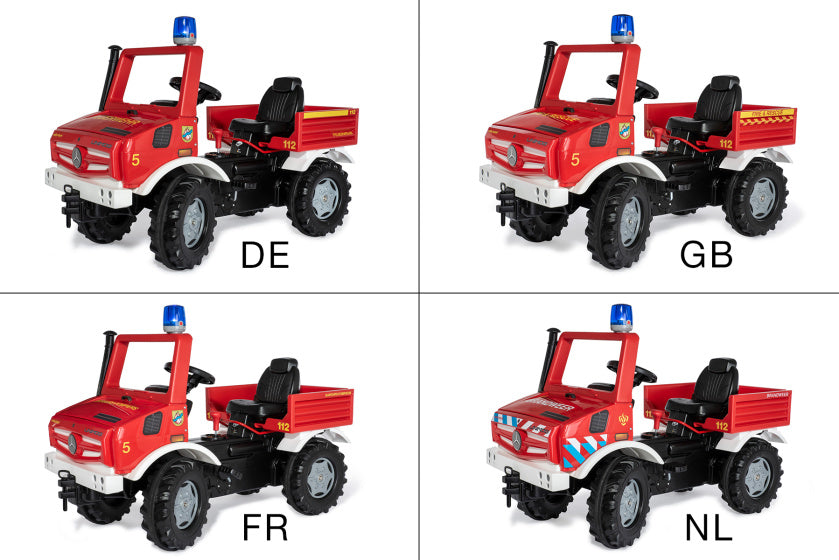 Rolly Toys Staircase RollyUnimog Fire 118 X 81 X 54 Rød