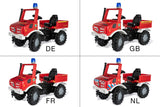Rolly Toys Staircase RollyUnimog Fire 118 X 81 X 54 Rød