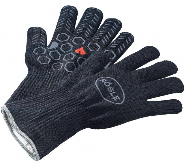 Rösle Premium Barbecue handsker 33,5 cm Sorte 2 stykker
