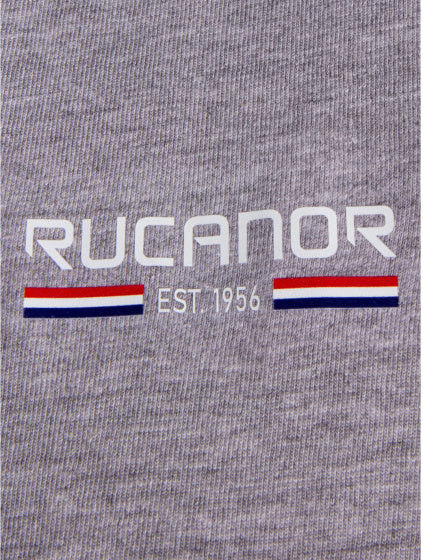 Camicia di base Rucanor raffi round hals uomini grigi taglia xl