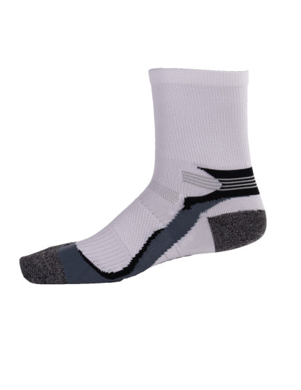 Rucanor Running Socken lang 2-Pack weiß grau Größe 39-42