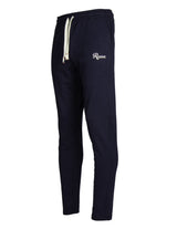 Pantaloni da jogging dritti in argento Rucanor uomini di dimensioni blu scuro m