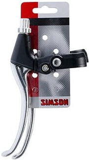 Brake handle set V-Brake Cantilever 4-finger black 2-piece