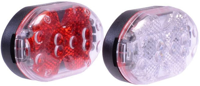 Iluminación colocar batería led negro rojo