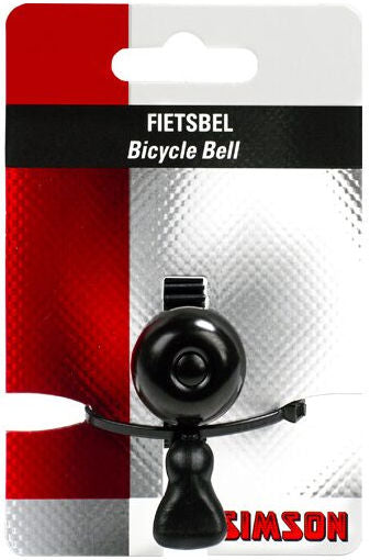 Bicycle bell micro 23 mm copper black