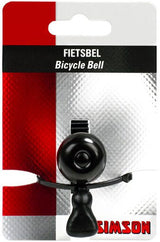 Bicycle bell micro 23 mm copper black