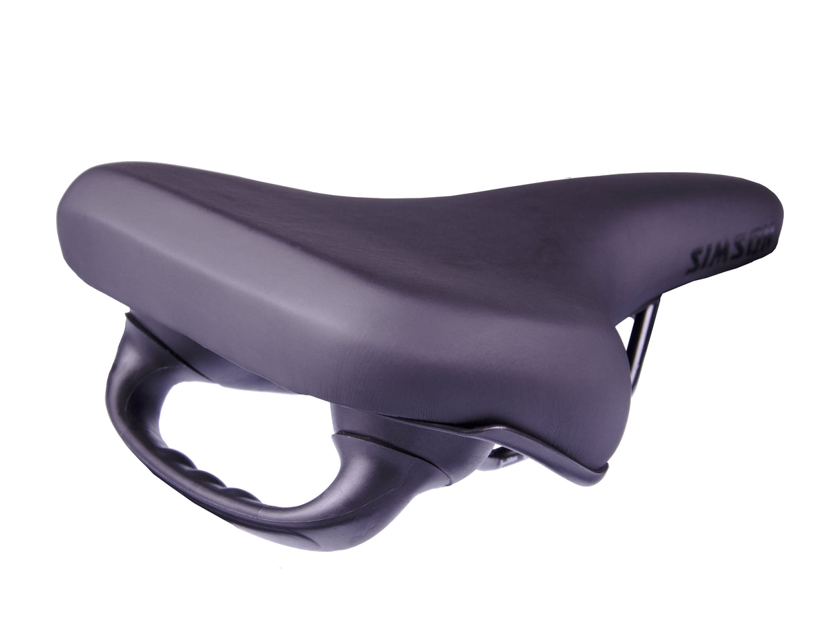 Saddle Simon E-Vëlo schwaarz
