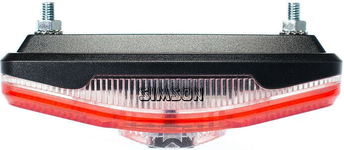 Simson Battery Buggage Rack Bread Light Cliff 1 LED OU