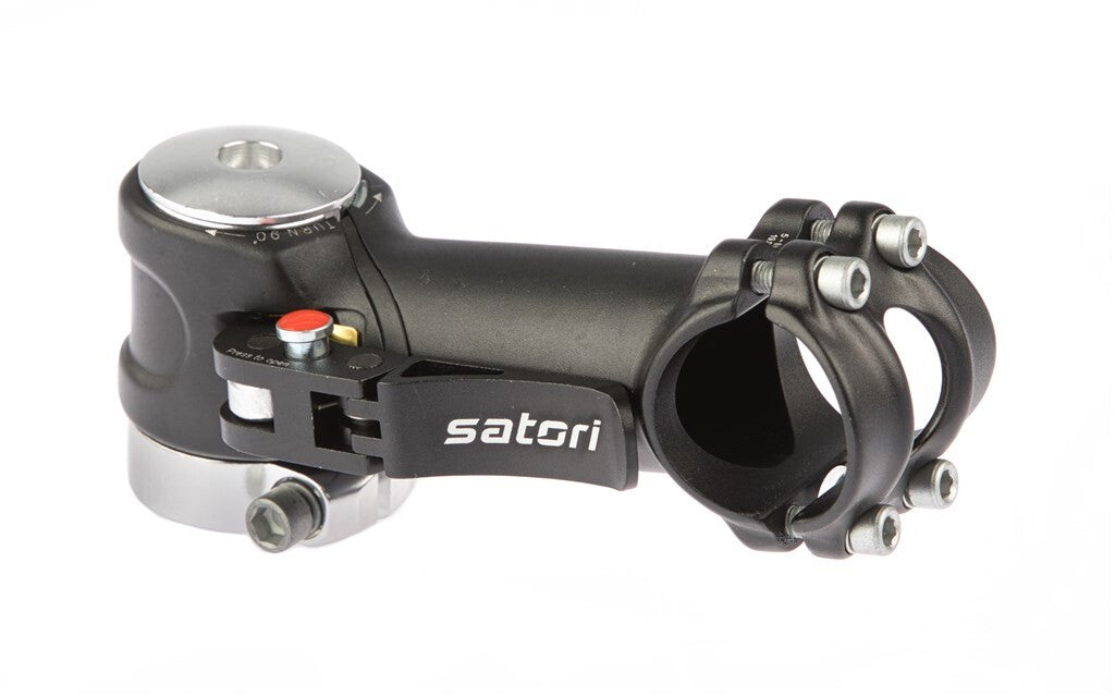 Satori stam ET2 Ø31.8 110mm, sort