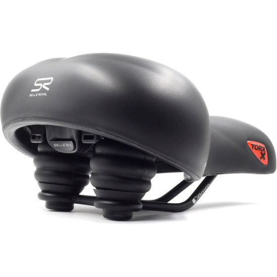 Saddle Sr Premium Torx uvolněná unisex černá