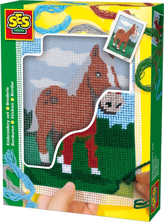 Ses broderie créative d'un cheval