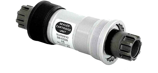 trapas BB-ES30 staal 68E - 121 Octalink BSA zilver zwart