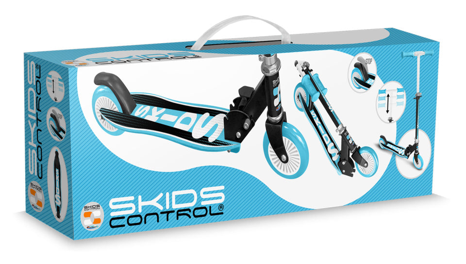 Skids Control Foldstep Fußbremse Junior Blau Schwarz