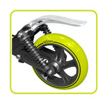 Skládací krok nožní brzda Junior Black Green