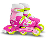 Skids Controlla pattini in linea rosa dimensioni rosa 27-30