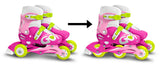 Skids Controlla pattini in linea rosa dimensioni rosa 27-30