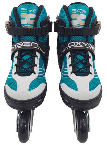 Skids Control-Oxygen Inline Skates Semi-Softboat justerbar bensinstørrelse 42-45