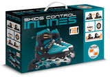 Skids Control-Oxygen Inline Skates Semi-Softboat justerbar bensinstørrelse 42-45