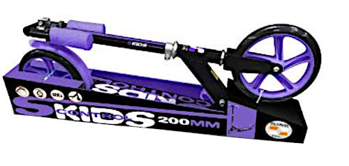 Foldstep 200mm nožní brzda juniorská černá fialová